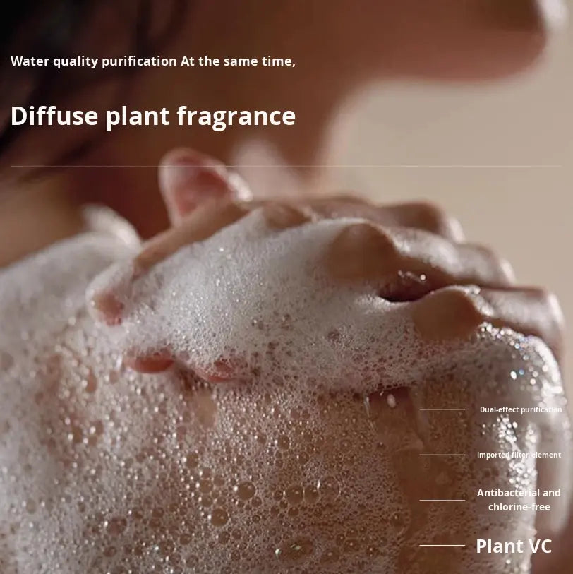Filtre de Douche à la Vitamine C Parfumée – Élimine le Chlore & Hydrate la Peau