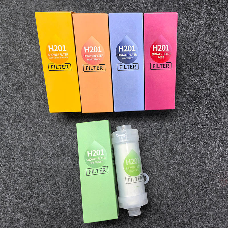 Filtre de Douche à la Vitamine C Parfumée – Élimine le Chlore & Hydrate la Peau