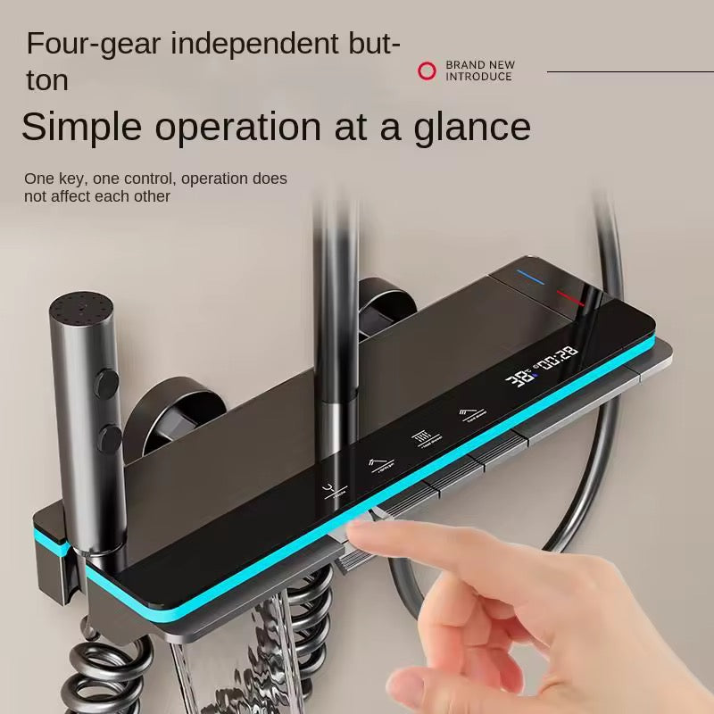 Colonne de Douche Digitale Thermostatique – Luxe Hôtel 5