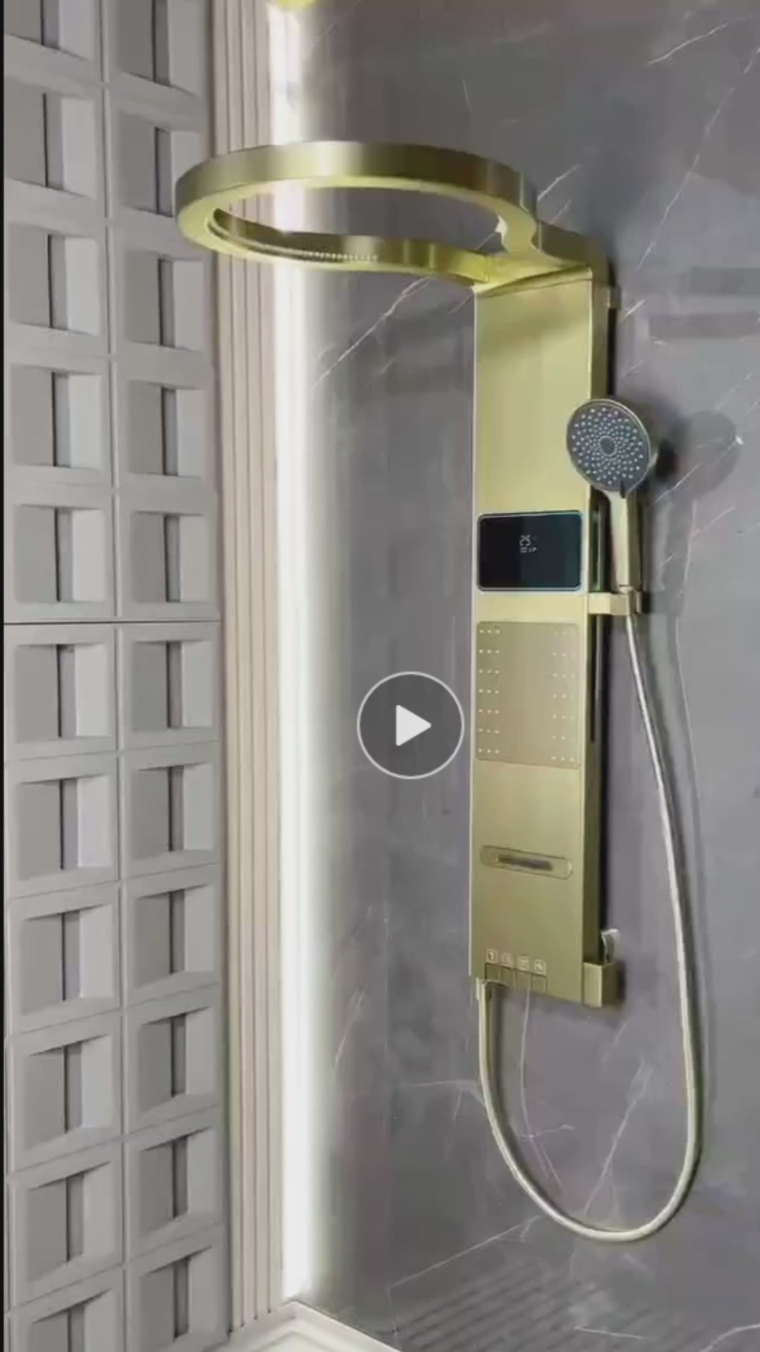 VIP Wall-Mounted Shower Set – The Ultimate Spa Experience